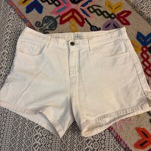 Vintage Calvin Klein Jeans Women's white Jean Shorts